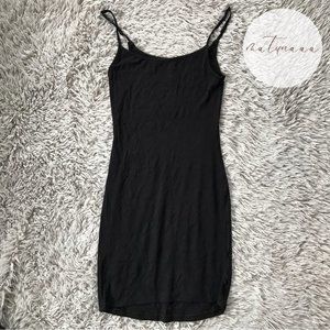 Skims Soft Lounge Slip Dress in Onyx M